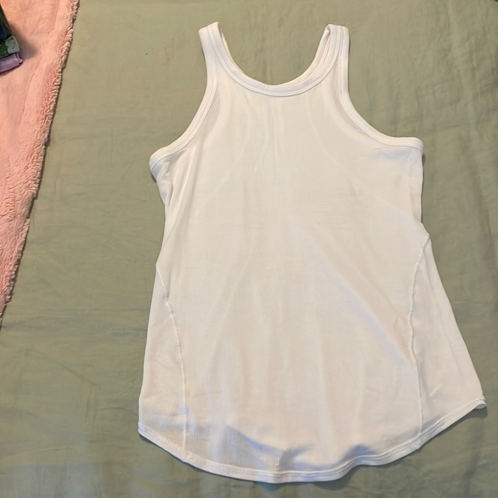 White lulu tank